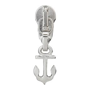 tiretto cerniera lampo, ancora, 5 mm | Prym – argent metallica, 