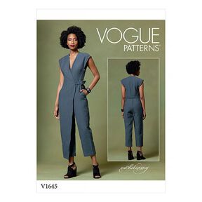 jumpsuit, Vogue 1645 | 32-40, 