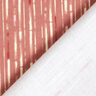 GOTS jersey di cotone righe | Tula – rosa anticato/terracotta,  thumbnail number 4
