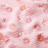 mussolina / tessuto doppio increspato Pioggia di boccioli – rosé,  thumbnail number 2
