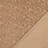tessuto in spugna stretch leopardo  – marrone chiaro,  thumbnail number 4