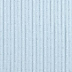 jersey a coste Tessuto a modello unico – azzurro baby, 
