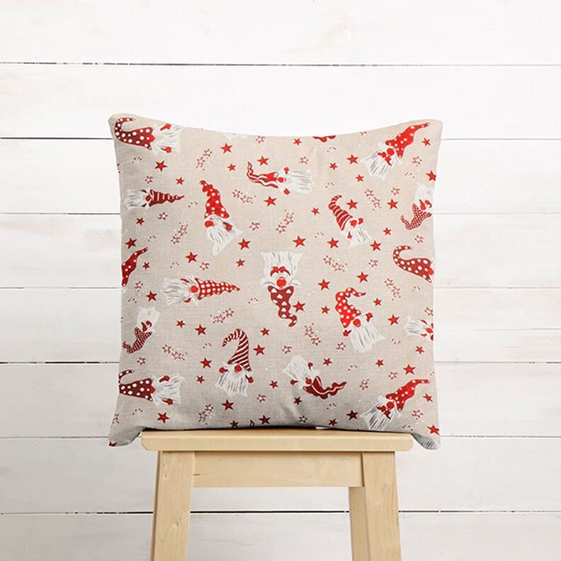 tessuto arredo canvas gnomi – beige,  image number 9