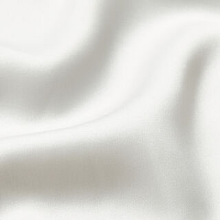 Satin di poliestere in tinta unita – bianco, 