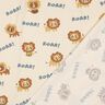 jersey di cotone leone | Poppy Fabrics – beige chiaro/marrone capriolo,  thumbnail number 4