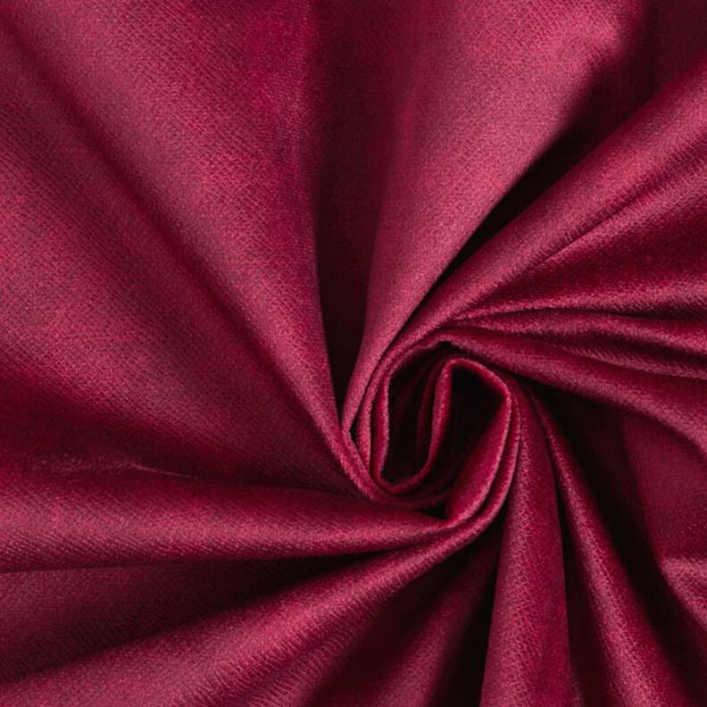 tessuto da tappezzeria velluto adatto per animali domestici – rosso carminio,  image number 1