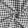 Seersucker a quadretti Vichy grandi – bianco/nero,  thumbnail number 3