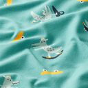 jersey di cotone coccodrillo e skateboard | PETIT CITRON – menta, 