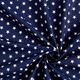 popeline di cotone stelle medio-grandi – blu marino/bianco,  thumbnail number 5
