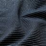 Jersey di cotone rigato lurex – blu notte/argento,  thumbnail number 2