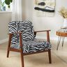 tessuto da tappezzeria Jacquard zebra – bianco/nero,  thumbnail number 7