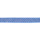Nastro tessuto chambray pois – colore blu jeans,  thumbnail number 1