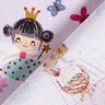 tessuto in cotone cretonne Principessa – violetto pastello,  thumbnail number 4