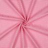 tessuto in cotone Jacquard quadri e cuori – pink/bianco,  thumbnail number 3