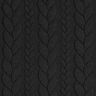 Jersey jacquard, cloqué, motivi a treccia – nero,  thumbnail number 1