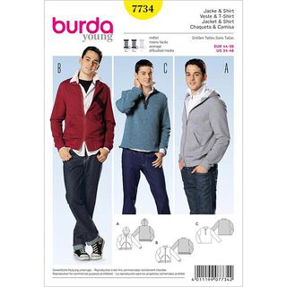 Giacca / maglia, Burda 7734, 