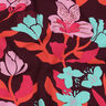 Tessuto in viscosa LENZING™ ECOVERO™ Amira Floral | Nerida Hansen – rosso merlot/peperoncino,  thumbnail number 2