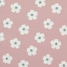 tessuto per impermeabili Grandi fiori – rosa anticato,  thumbnail number 1