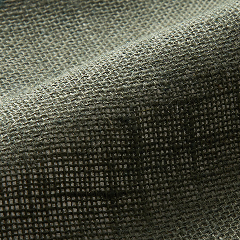 tessuto arredo Iuta tinta unita 150 cm – pino scuro,  image number 3