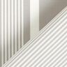 Tessuti da esterni canvas mix di righe – grigio chiaro/bianco,  thumbnail number 5