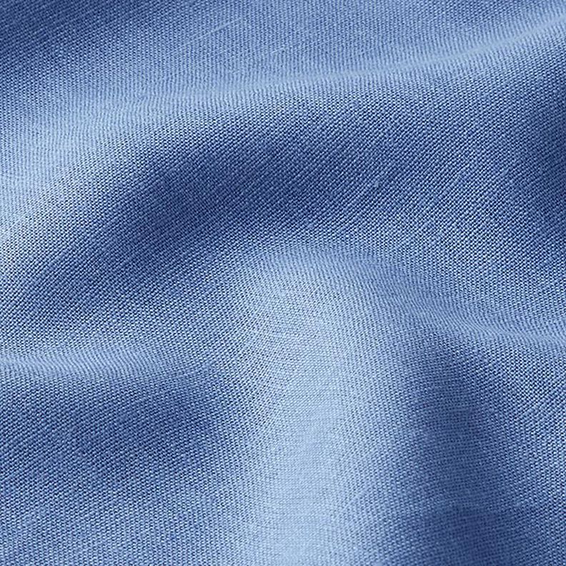 tessuto in lino – blu acciaio,  image number 2