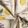 tessuto arredo mezzo panama Erbe aromatiche – naturale/giallo,  thumbnail number 3