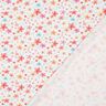GOTS jersey di cotone Fiorellini colorati stampa digitale | Poppy Fabrics – bianco/albicocca,  thumbnail number 4