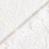 pizzo elastico Boccioli e foglie – bianco lana,  thumbnail number 5