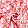 Fiori e rami in crêpe di viscosa – arancione/pink,  thumbnail number 3