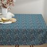 tessuto in cotone cretonne Fiori rampicanti – petrolio/tortora chiaro,  thumbnail number 7