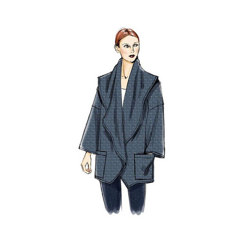 cappotto|giacca, Vogue 8930 | 32 - 40,  image number 8