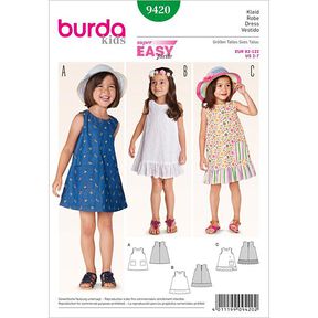 Vestito a sacco, Burda 9420, 