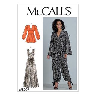jumpsuit, McCall´s 8009| 40-48, 