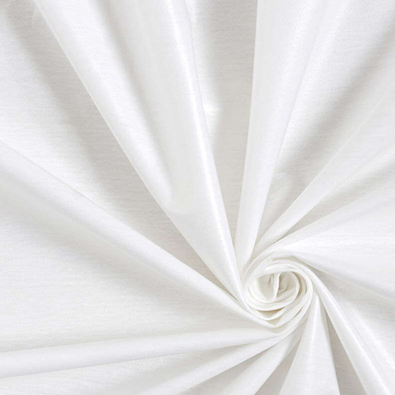 PUL jersey di cotone tinta unita – bianco,  image number 1