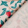 tessuto arredo mezzo panama Dolci frutti – naturale/petrolio,  thumbnail number 4