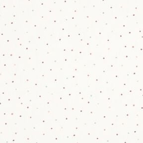 jersey di cotone Pois colorati &ndash; bianco lana, 