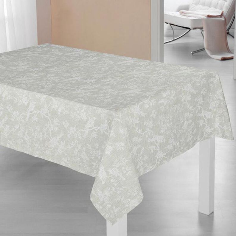 Lino per complementi di arredo Uccelli – bianco,  image number 6
