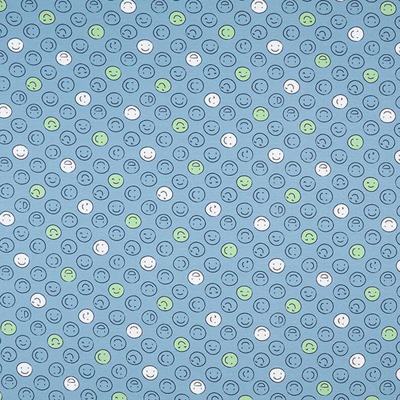 jersey di cotone Faccina che brilla nella notte – colore blu jeans,  image number 8