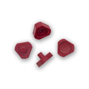 Set di utensili bottoni a pressione jersey [Ø 10 + 12 mm] | Prym – rosso Bordeaux, 