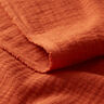 mussolina / tessuto doppio increspato – terracotta,  thumbnail number 5