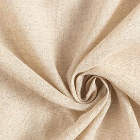 tessuto arredo voile lurex – naturale/oro, 