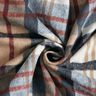 Tessuto per cappotto garzato a quadri scozzesi – azzurro/beige,  thumbnail number 3