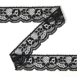 Nastro in pizzo  -  nero, 