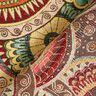 tessuto arredo gobelin Paisley astratto – beige chiaro/rosso carminio,  thumbnail number 4