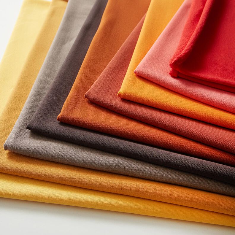 French terry leggero tinta unita – lampone,  image number 7