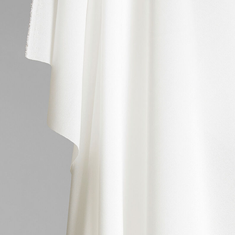 georgette increspato – bianco lana,  image number 5
