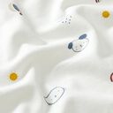jersey di cotone cani e gatti – bianco lana, 