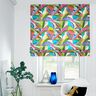 tessuto arredo mezzo panama Foglie tropicali – arancione/verde scuro,  thumbnail number 5