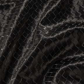 similpelle intrecciato | Katia Fabrics – nero, 