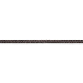 Cordoncino in cotone [Ø 3 mm] – grigio scuro, 